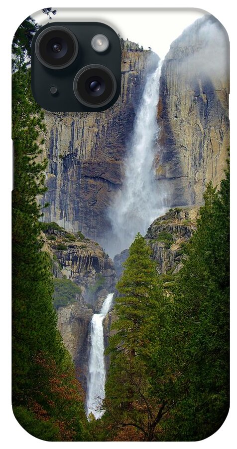 Yosemite Falls iPhone Case featuring the photograph Yosemite Falls D by Phyllis Spoor