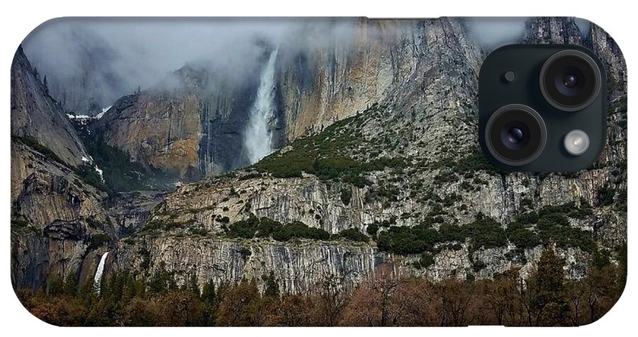 Yosemite Falls iPhone Case featuring the photograph Yosemite Falls Samsung A by Phyllis Spoor