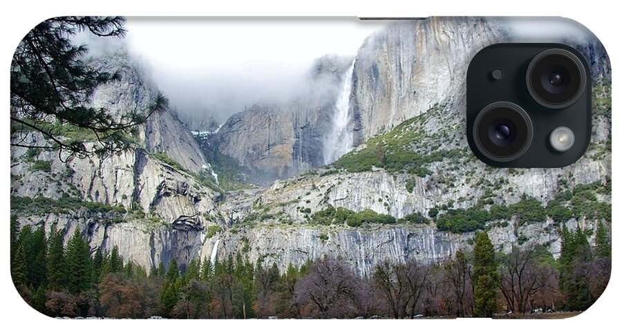 Yosemitie iPhone Case featuring the photograph Yosemite National Park Falls by Phyllis Spoor