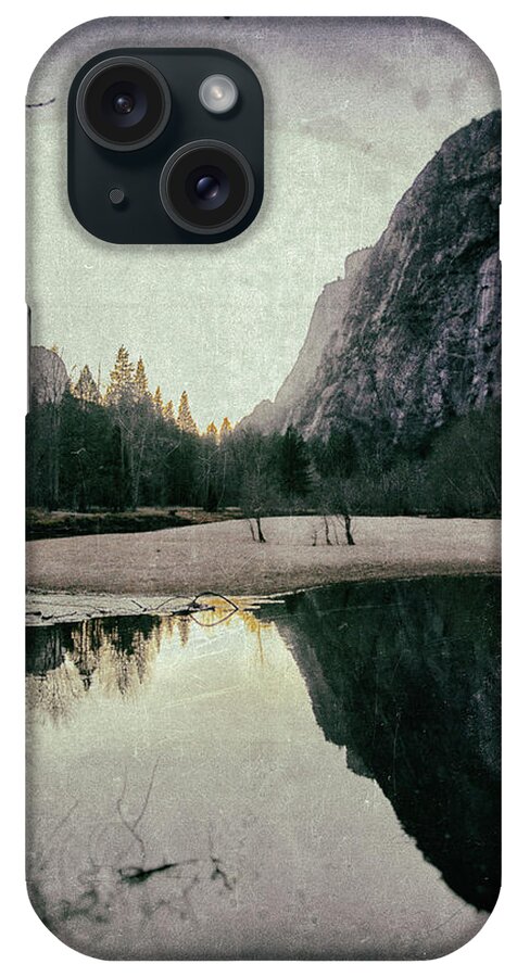 Yosemite iPhone Case featuring the photograph Yosemite Valley Merced River by Lawrence Knutsson