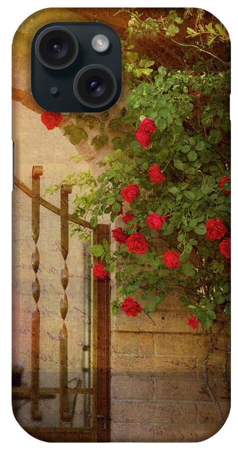 Roses iPhone Case featuring the photograph Your Words Are Written In My Heart by Lucinda Walter