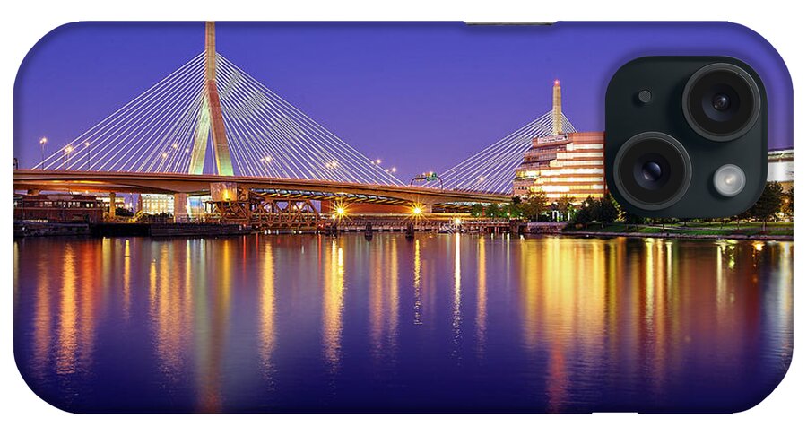 Boston iPhone Case featuring the photograph Zakim Twilight by Rick Berk
