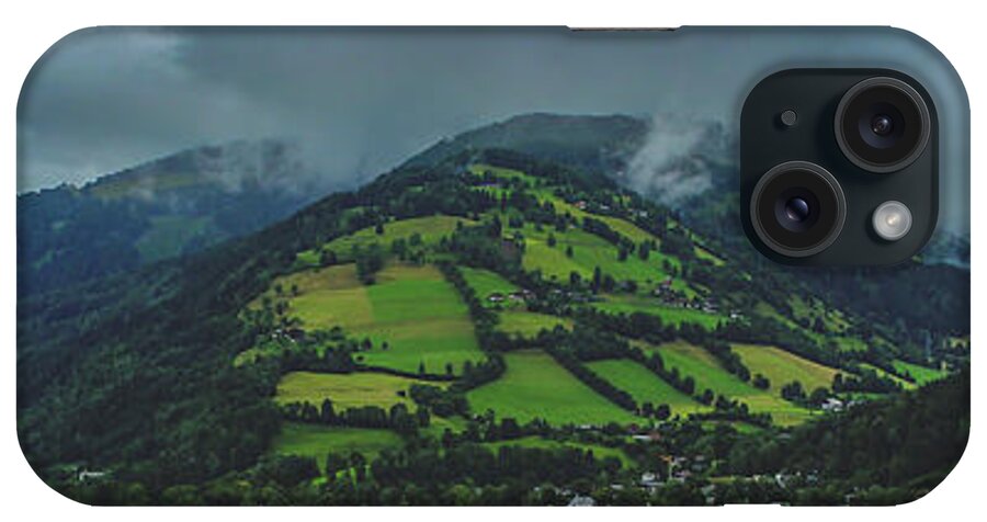 Austria iPhone Case featuring the photograph Zell am See Panorama by Andy Konieczny
