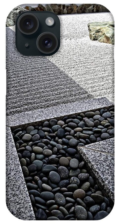 Relaxation iPhone Case featuring the photograph Zen Garden by Michelle Calkins