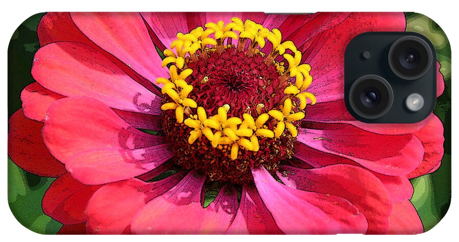 Zinnia iPhone Case featuring the photograph Zinnia by Jeanette French