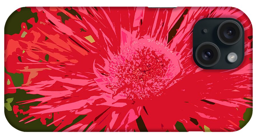 Zinnia iPhone Case featuring the photograph Zinnia Party by Jeanette French