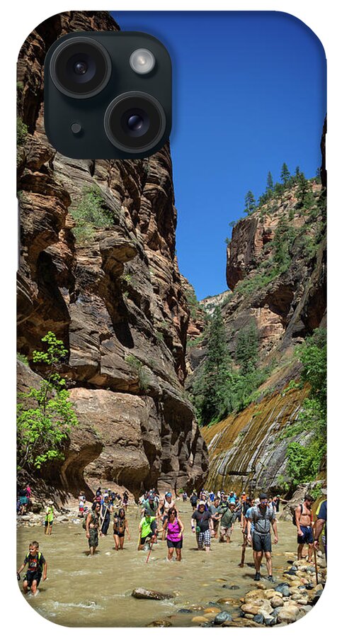 Zion iPhone Case featuring the photograph Zion National Park II by Ricky Barnard