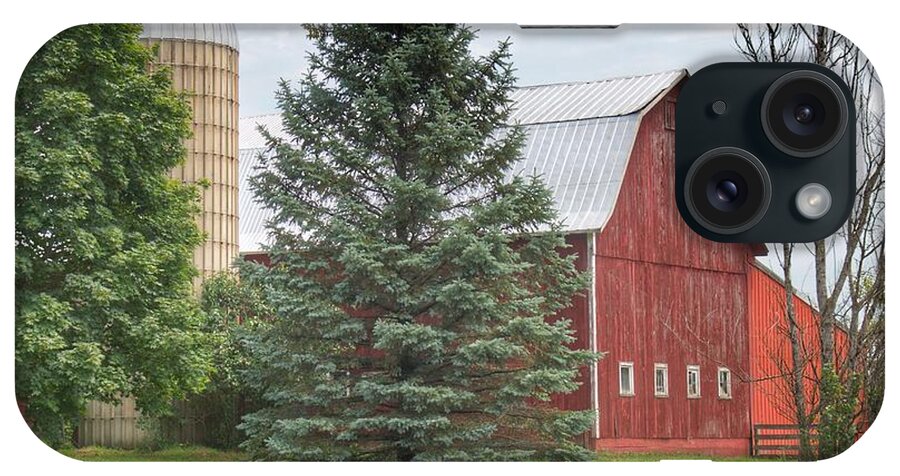 Barn iPhone Case featuring the photograph 0318 - German Road Red by Sheryl L Sutter
