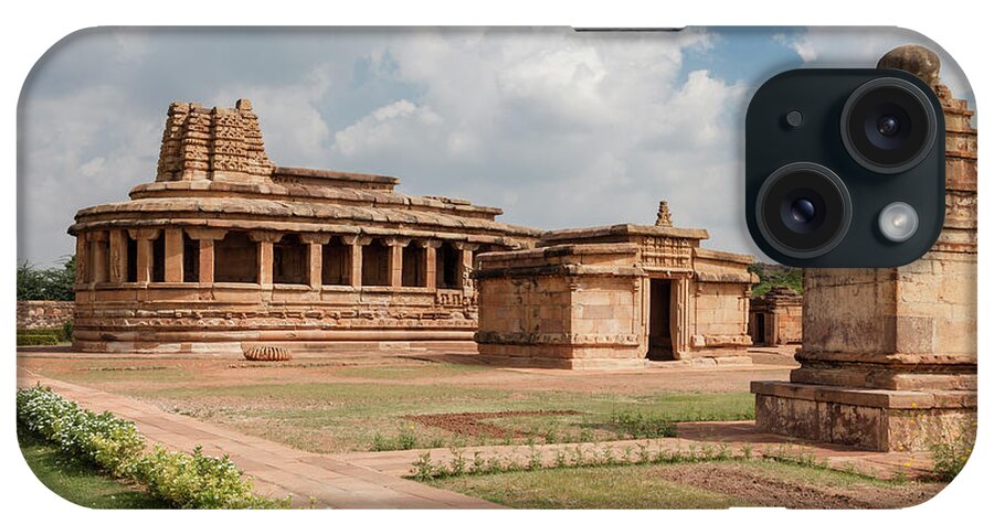 Aihole iPhone Case featuring the photograph Aihole,Durga Temple #1 by Maria Heyens