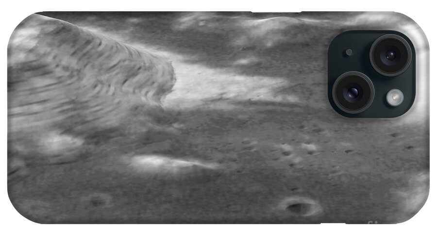 Planetary iPhone Case featuring the photograph Apollo 17 Landing Site On Moon #1 by J. Garvin/gsfc/nasa/esa/stsci/science Photo Library
