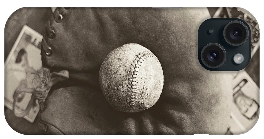 Photography iPhone Case featuring the photograph Baseball Nostalgia IIi #1 by Judy B. Messer