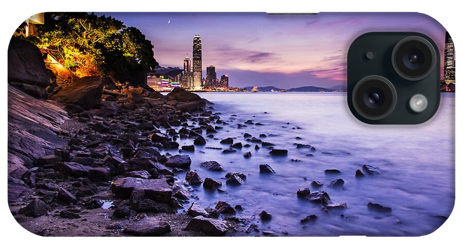 Tranquility iPhone Case featuring the photograph Causeway Bay - Typhoon Shelter #1 by Jaylie Wong