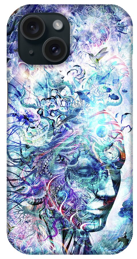 Dreams Of Unity iPhone Case featuring the mixed media Dreams Of Unity #1 by Cameron Gray