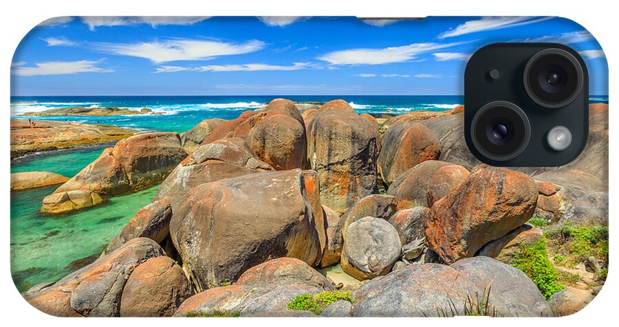 Western Australia iPhone Case featuring the photograph Elephant Rocks Walk #1 by Benny Marty