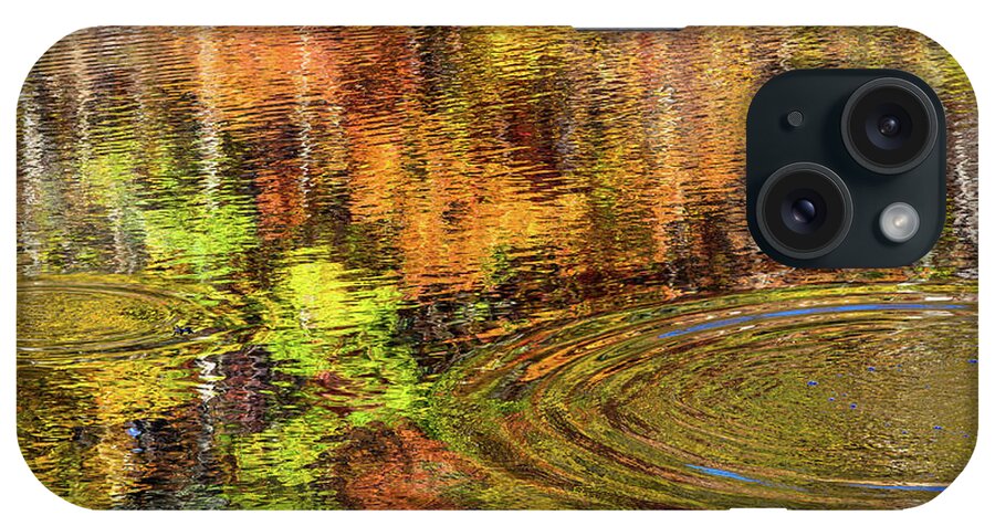Sweetwater-creek iPhone Case featuring the photograph Fall Reflections by Bernd Laeschke