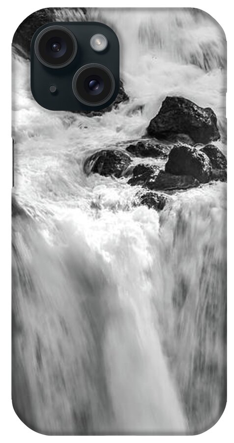 National Parks iPhone Case featuring the photograph Firehole River And Waterfalls In Yellowstone Wyoming #1 by Alex Grichenko