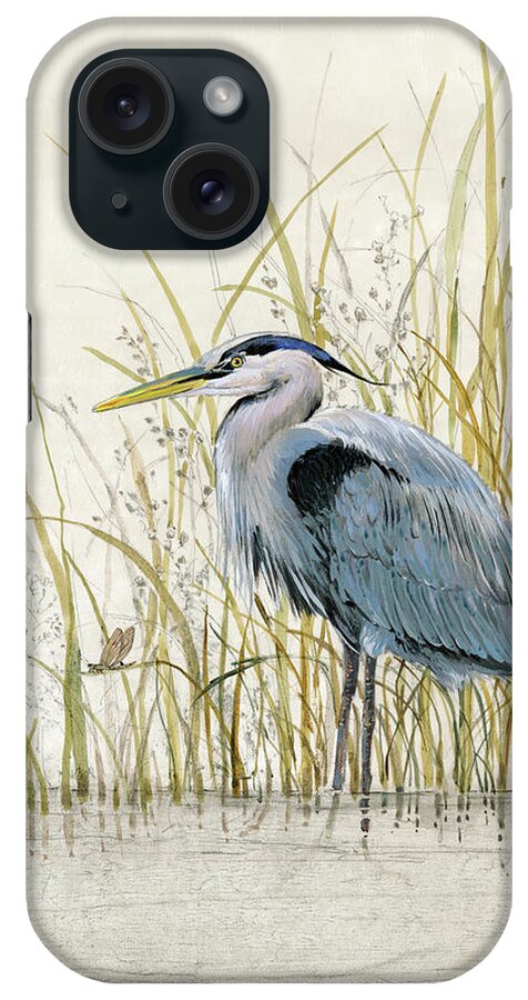 Animals iPhone Case featuring the painting Heron Sanctuary II #1 by Tim Otoole