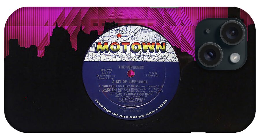 Motown iPhone Case featuring the digital art Motown by Tim Palmer