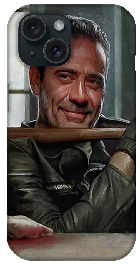 Negan And Lucielle - The Walking Dead #1 iPhone Case