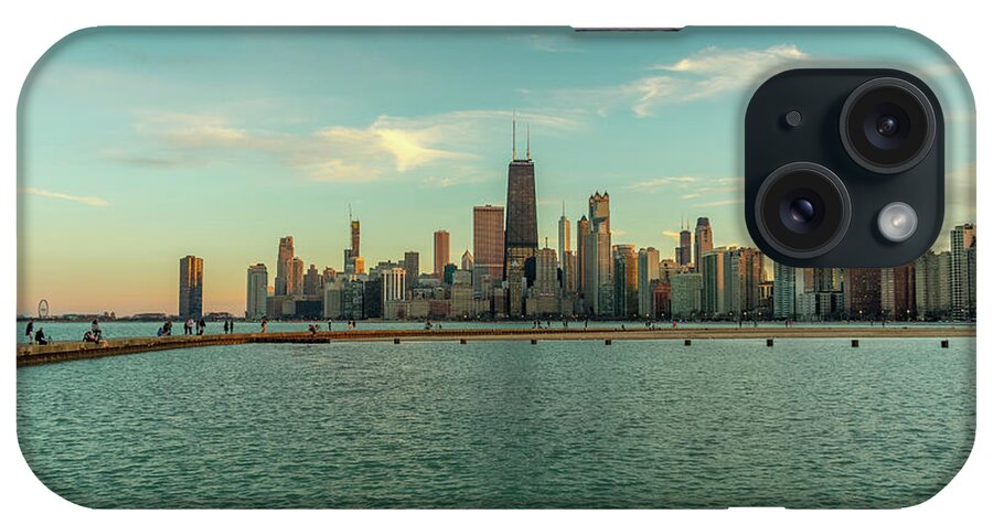 Chicago iPhone Case featuring the photograph North Avenue Beach - Chicago, IL #1 by Bobby K