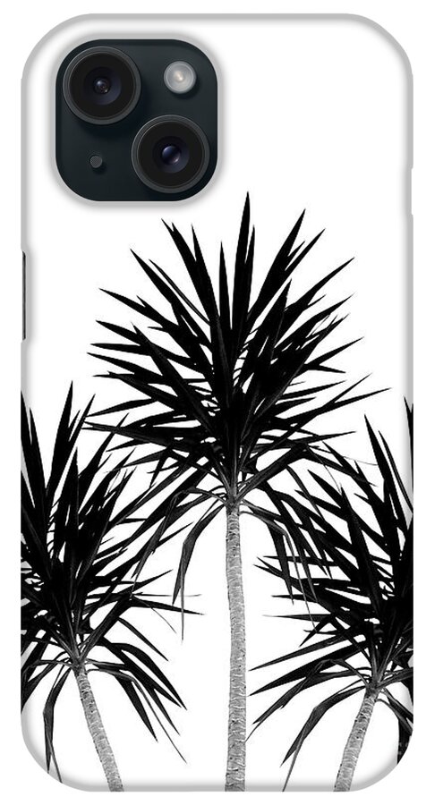 Collage iPhone Case featuring the mixed media Palm Trees - Cali Summer Vibes #2 #decor #art #1 by Anitas and Bellas Art