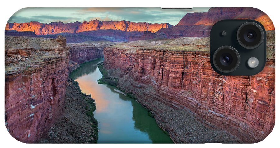 00574879 iPhone Case featuring the photograph Paria River Canyon, Vermilion Cliffs Nm, Arizona #1 by Tim Fitzharris