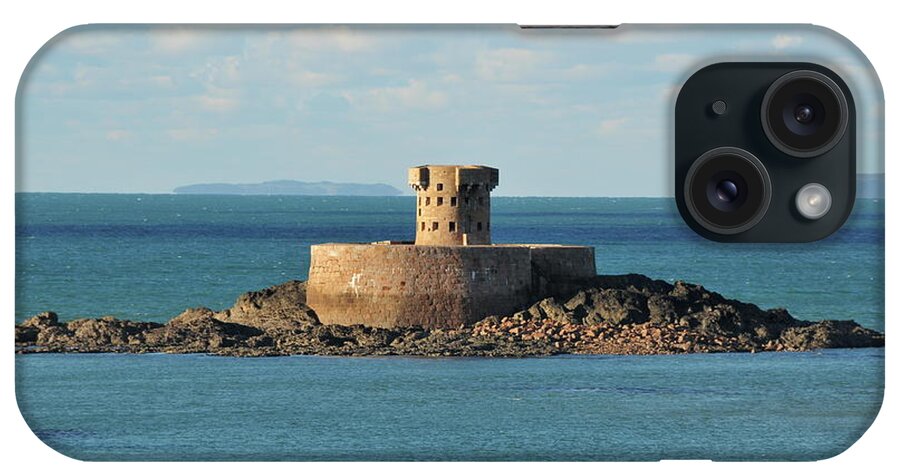 Channel Islands iPhone Case featuring the photograph Rocco Tower,st.ouen,jersey #1 by Alan lagadu