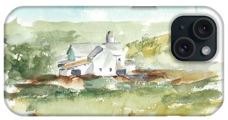  iPhone Case featuring the painting Rural Plein Air Iv #1 by Ethan Harper