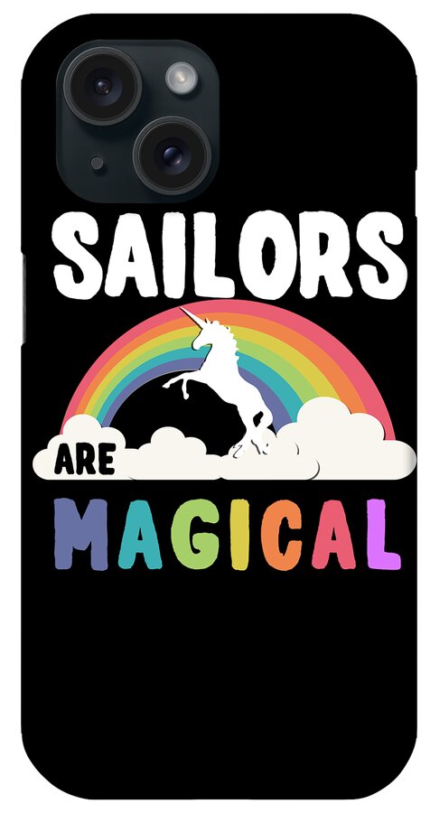 Unicorn iPhone Case featuring the digital art Sailors Are Magical #1 by Flippin Sweet Gear