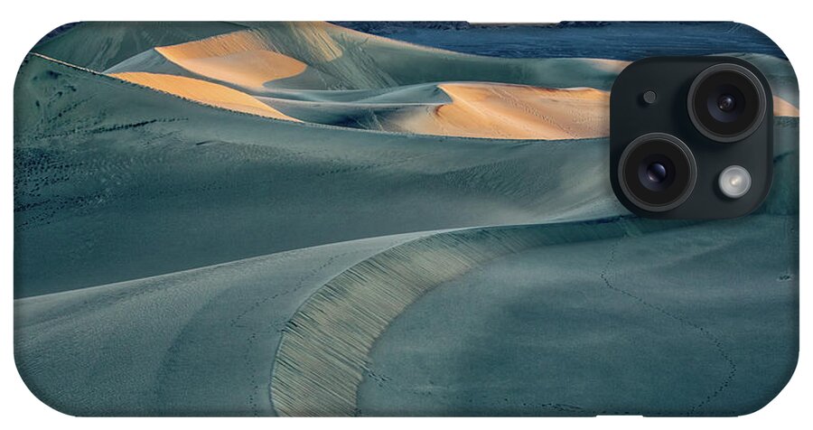 Mesquite Flat iPhone Case featuring the photograph Sand Dunes Sunrise by Jurgen Lorenzen