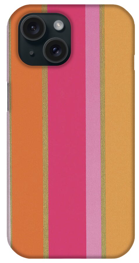 Background iPhone Case featuring the drawing Stripes #1 by CSA Images