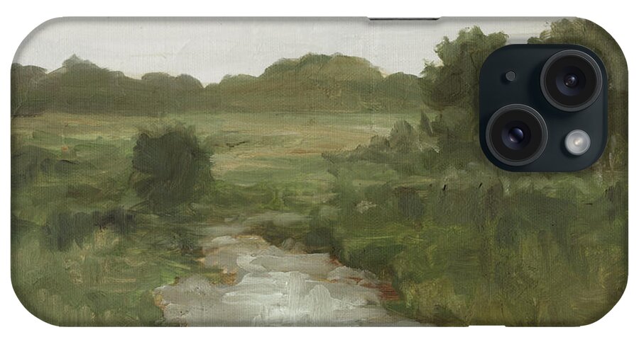 Landscapes iPhone Case featuring the painting Tranquil Fen II #1 by Ethan Harper
