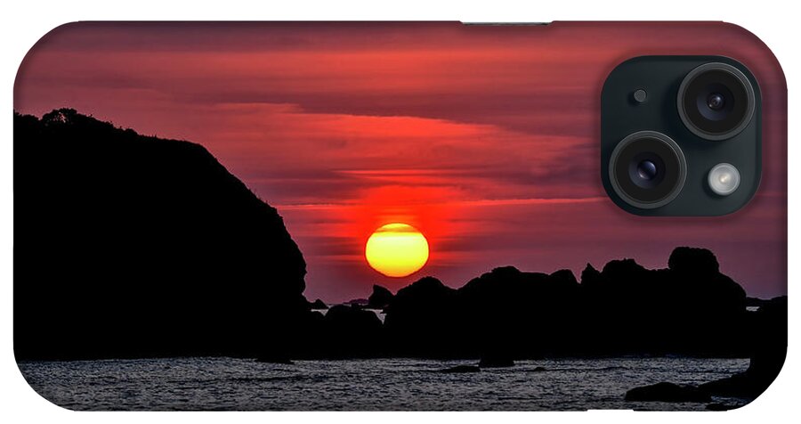 Backlit iPhone Case featuring the photograph USA, California, Crescent City #1 by Joe Restuccia Iii