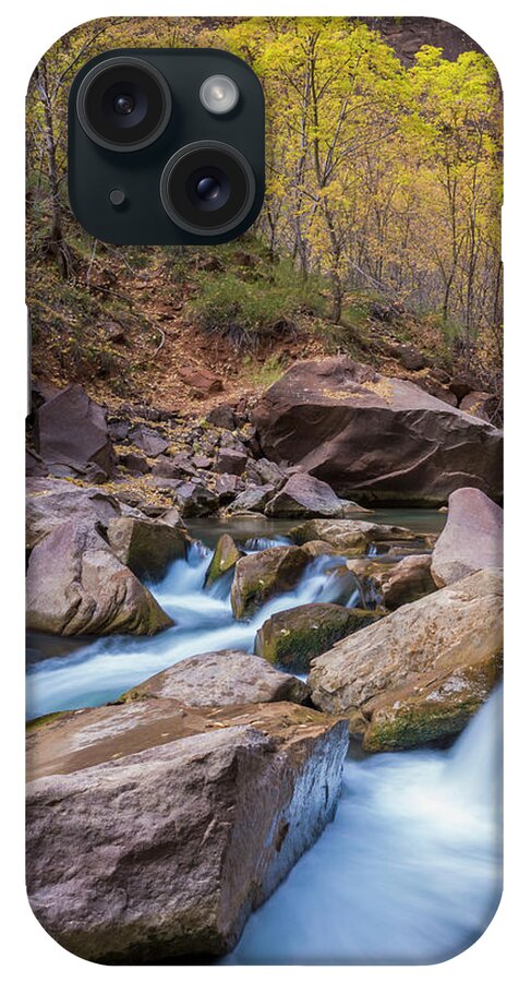 Jeff Foott iPhone Case featuring the photograph Virgin River In Zion Natl Park #1 by Jeff Foott