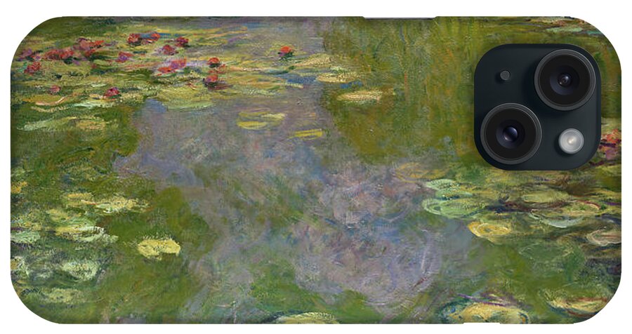 Landscapes iPhone Case featuring the painting Water Lilies I #1 by Claude O. Monet
