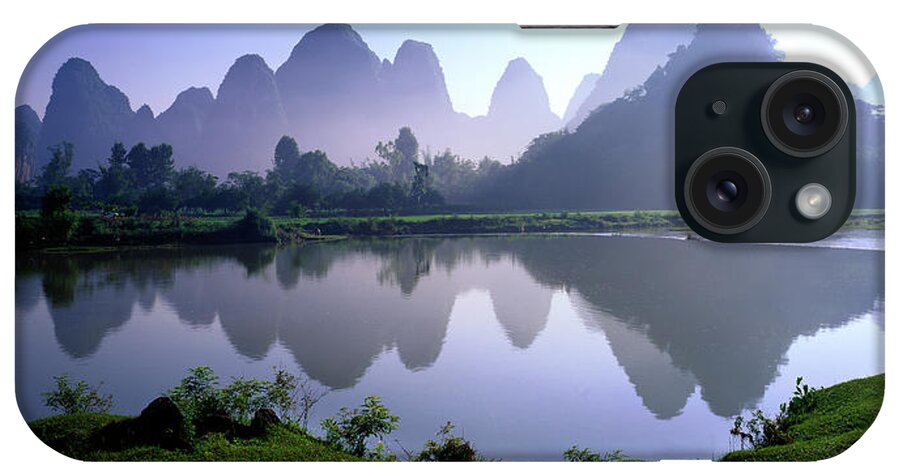 Chinese Culture iPhone Case featuring the photograph Yangshuo,guilin,guangxi,china #1 by View Stock