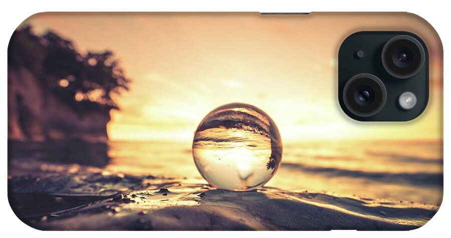 2019 iPhone Case featuring the photograph Lake Erie Sunset #10 by Dave Niedbala