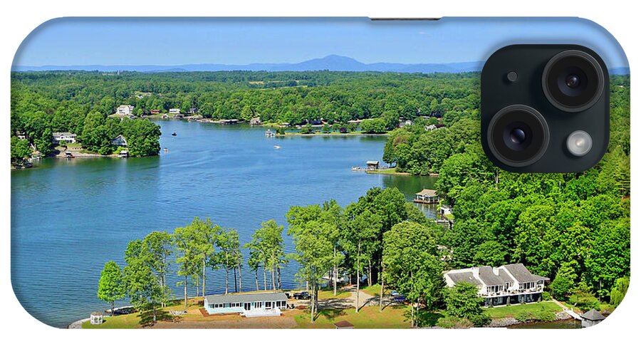Smith Mountain Lake iPhone Case featuring the photograph Smith Mountain Lake, Va. #10 by The James Roney Collection