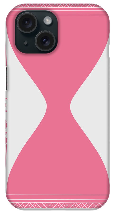 Campy iPhone Case featuring the drawing Hourglass #11 by CSA Images