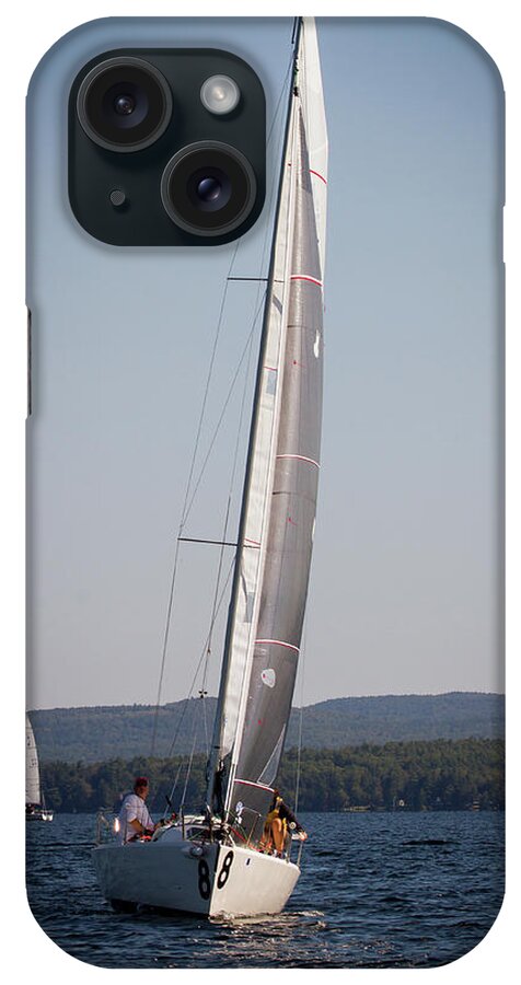 Sailing iPhone Case featuring the photograph 2019 J80 North American Championships #14 by Benjamin Dahl