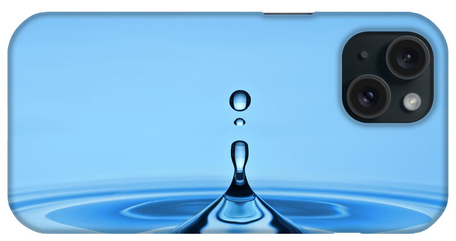 Motion iPhone Case featuring the photograph Water Drop #15 by Phillip Hayson