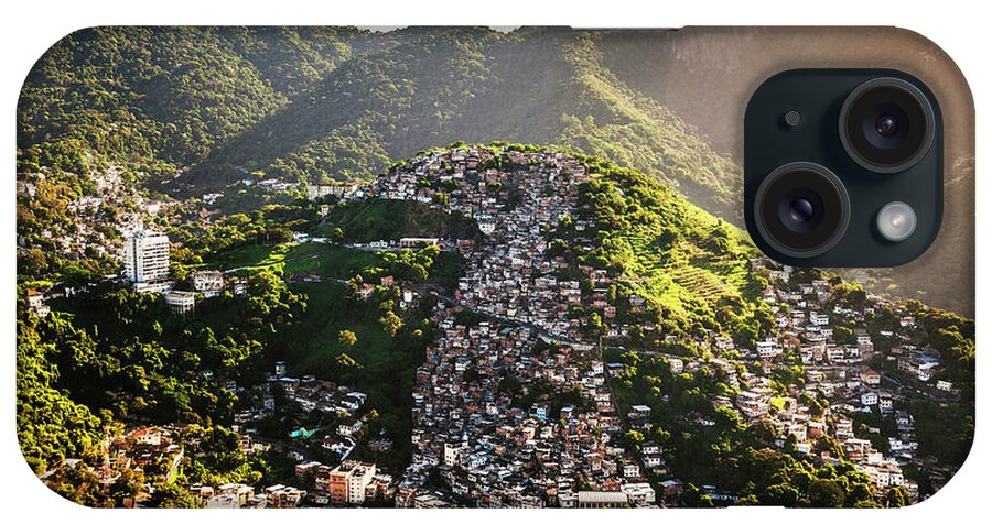 Estock iPhone Case featuring the digital art Cityscape, Rio De Janeiro, Brazil #19 by Antonino Bartuccio