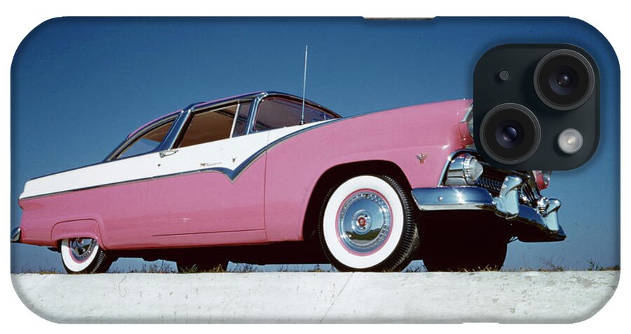 Business Finance And Industry iPhone Case featuring the photograph 1954 Ford Fairlane by Yale Joel