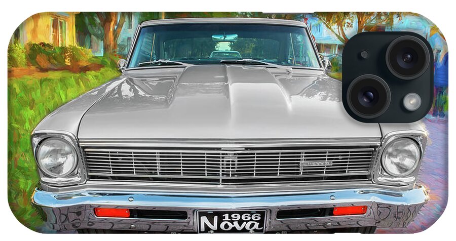 1966 Chevrolet iPhone Case featuring the photograph 1966 Chevrolet Nova Super Sport 003 by Rich Franco