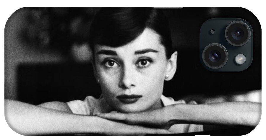 20th Century iPhone Case featuring the photograph Audrey Hepburn, British Actress #2 by George Daniell