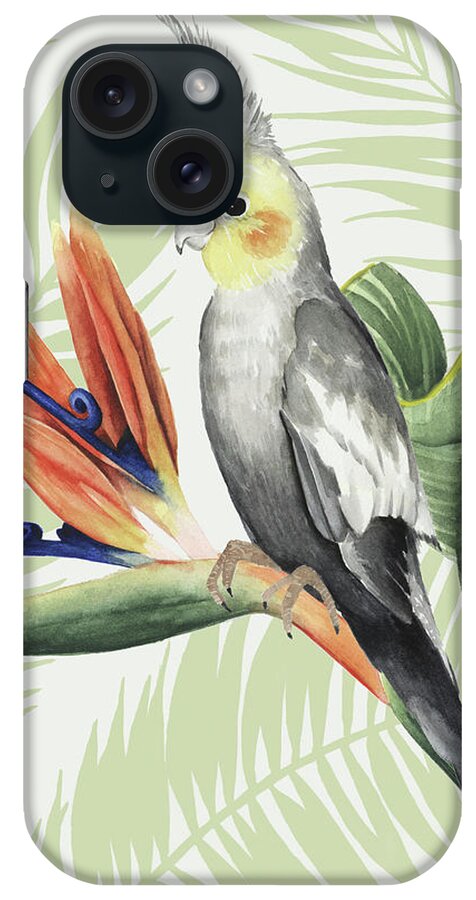 Animals & Nature iPhone Case featuring the painting Avian Paradise I #2 by Grace Popp
