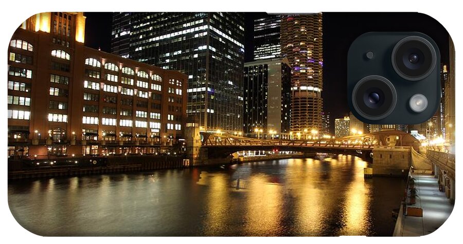 Tranquility iPhone Case featuring the photograph Chicago River #2 by J.castro
