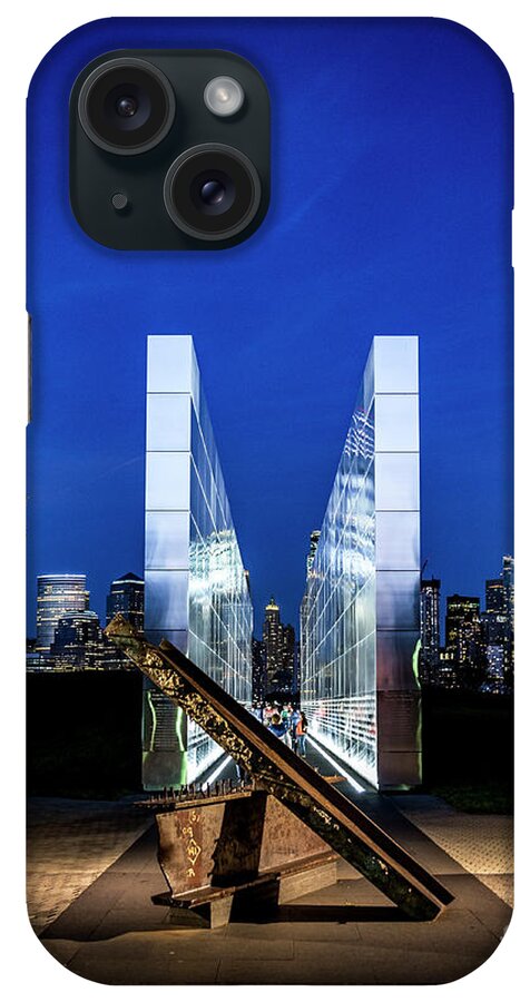 Empty Sky iPhone Case featuring the photograph Empty Sky Memorial #4 by Zawhaus Photography