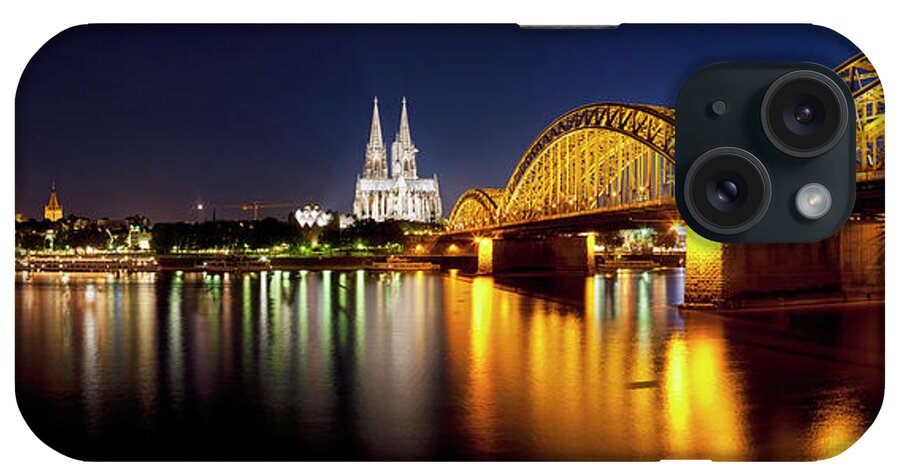 Panoramic iPhone Case featuring the photograph Germany, Cologne, View Of Cologne #2 by Westend61