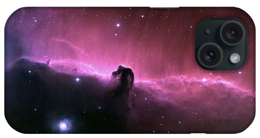 Cosmos iPhone Case featuring the painting Horsehead Nebula 3 #2 by Celestial Images